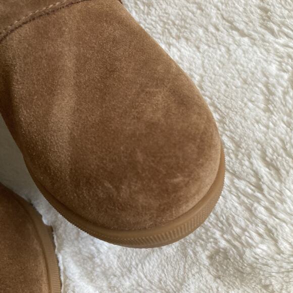 Sorel Joan Of Arctic Wedge Chelsea Boot Brown Suede Waterproof Ankle 8.5 - Picture 5 of 13